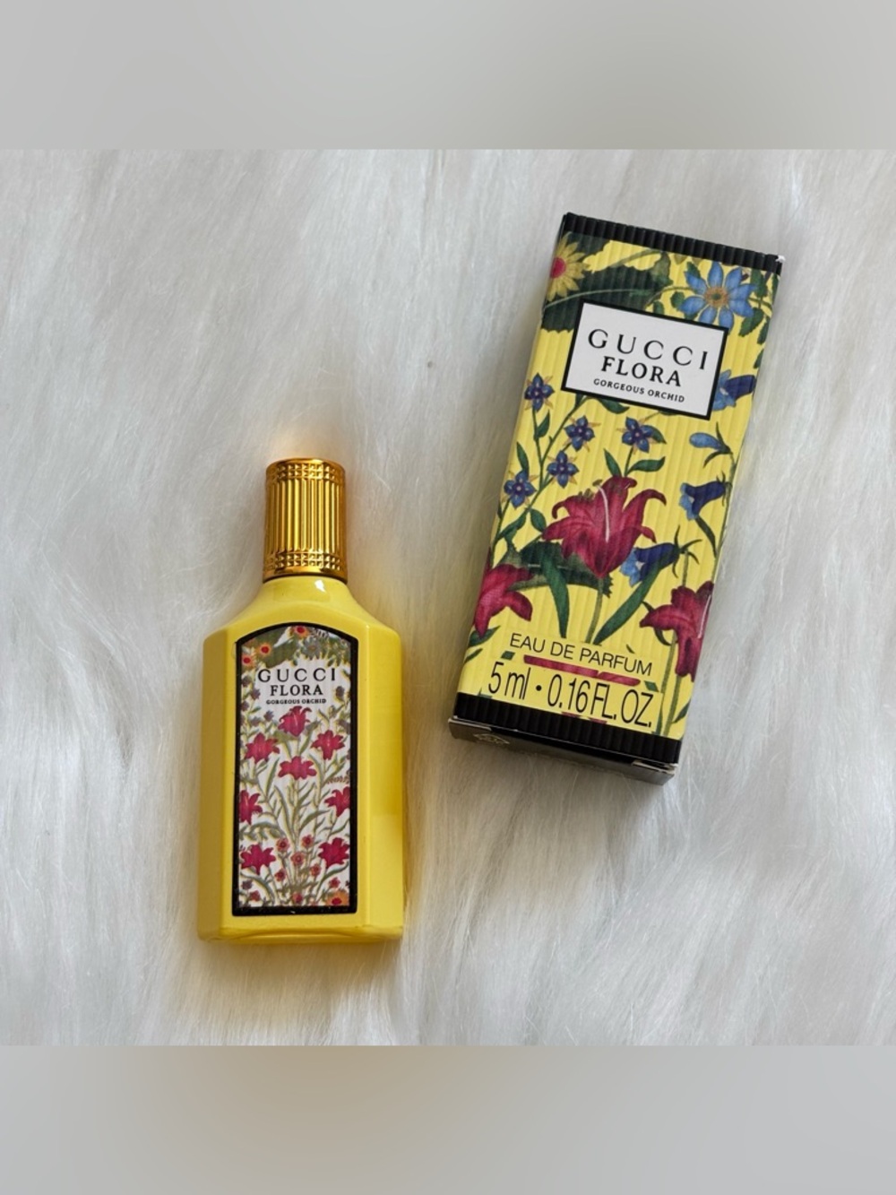 Gucci Flora Gorgeous Orchid Eau de Parfum Mini Dabber Yellow flora 5ml sample